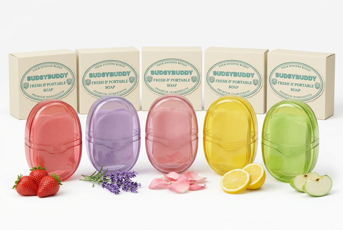 SudsyBuddy Portable Soap Sheets